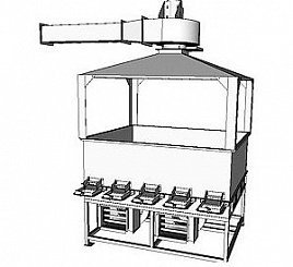 Сушилка лотковая СЛ-100