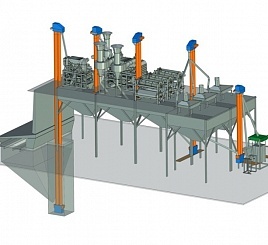 Зерноочистительный агрегат ЗАВ-40